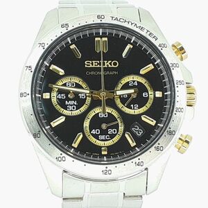 Хронограф Seiko Spirit 8T63-00D0 Кварц мужской часы Seiko Spirit Chronograph ◆ 3105/Takabayashi Store St