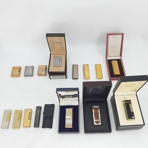 【ジャンク】動作不良ガスライター デュポン・カルティエ・ダンヒル まとめ13点 DUPONT・CARTIER・DUNHILL ◆3105/高林店 ST