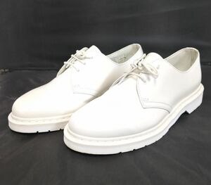 ドクター マーチン 1461 レザーシューズ メンズ　ホワイト 9　Dr.Martens ◆3115/登呂店