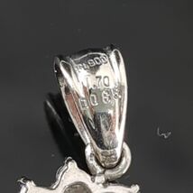 エメラルド ペンダントトップ 1.7ct PT900 4.64ｇ ダイヤ 0.85ct ソーティング付き 新品仕上げ ◆3105/高林店 T_画像8