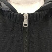 モンクレール　ベスト　サイズS　ブラック　メンズ　ニット　ダウン　MAGLIA GILET　MONCLER　中古　◆3111/藤枝インター店_画像5