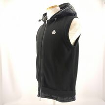 モンクレール　ベスト　サイズS　ブラック　メンズ　ニット　ダウン　MAGLIA GILET　MONCLER　中古　◆3111/藤枝インター店_画像2