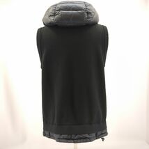 モンクレール　ベスト　サイズS　ブラック　メンズ　ニット　ダウン　MAGLIA GILET　MONCLER　中古　◆3111/藤枝インター店_画像3