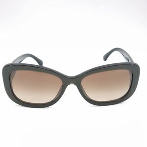  Chanel sunglasses here Mark rhinestone b rack case 5468-B-A 56*17 CHANEL used *3111/ Fujieda Inter shop 