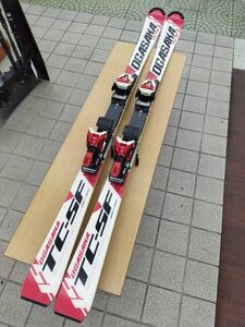OGASAKA Ogasaka TC-SF карвинг-лыжи примерно 165cm FL585 plate имеется лыжи snow * царапина есть *3110/ поле механизм Hamamatsu . бамбук магазин 