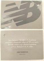 NEW BALANCE メンズスニーカー ネイビー SIZE M990NV1 MADE IN USA SIZE 28cm 未使用品 ニューバランス ◆3101/西伊場店_画像8