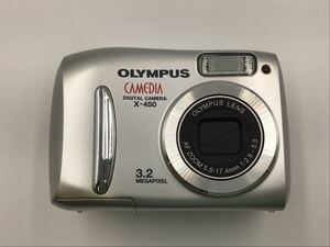 7862 【動作品】 OLYMPUS オリンパス CAMEDIA X-450 コンパクトデジタルカメラ 電池式
