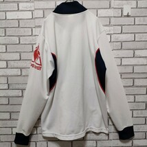 lecoqsportif（ルコックスポルティフ）ジャージセットアップ Ｌ 白&ネイビー（Nv69） 上下トレーニングウェア_画像3