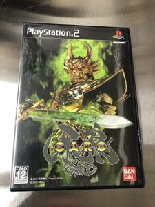 PS2 黄金騎士　牙狼　GARO 説明書なし　現状品　プレステ2