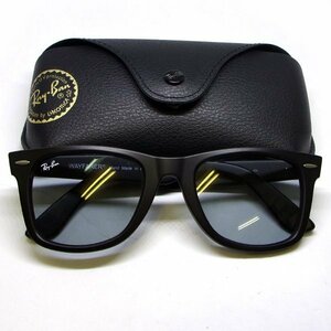 美品 レイバン Ray-Ban サングラス RB 2140-F WAYFARER ウェイファーラー 52□22 【328737】