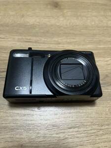 RICOH CX5 ブラック 動作未確認