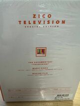 ZICO TELEVISION SPECIAL EDITION 未開封品 ※色褪せあり_画像3