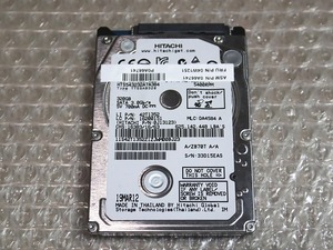 ■ 2.5インチ　SATA HDD 320GB 日立　HTS543232A7A384