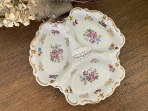  Germany made Rosenthal ROSENTHAL floral print plate 