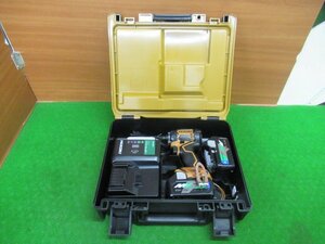 ♪　HiKOKI　ハイコーキ　WH36DC(2XPS)(GC)　コードレスインパクトドライバー　バッテリー×2　充電器　美品中古品　展示品　成田店　r2954