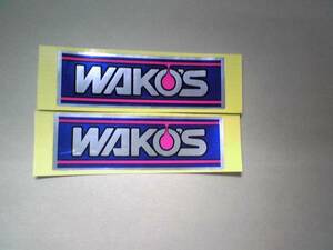 ★★∇＊新取引　　　**評価2700　*ＷＡＫＯ'Ｓ 　*ワコーズ 　　　 *本物！　 　*【可愛いミニステッカー】 x２枚　*綺麗＊人気商品