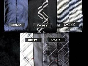 卸価格■５本 全同一 ブランド ネクタイ セット■№6417■ 【ＤＫＮＹ】ダナキャラン ニューヨーク　５本 まとめ売■ 