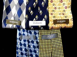  wholesale price #5ps.@ all same one brand necktie set #N6478# Durban [D'URBAN] 5ps.@ summarize .#