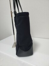 中古美品 PORTER ポーター 吉田カバン トートバッグ ブラック レザー 本革 ナイロン F41_画像4