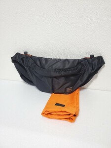 定価15,950 美品 PORTER ポーター 吉田カバン TANKER WAIST BAG ウエストバッグ F46 品番622-76629