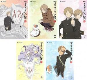  Natsume's Book of Friends . all 5 sheets no. 1 story ~ no. 13 story rental all volume set used DVD
