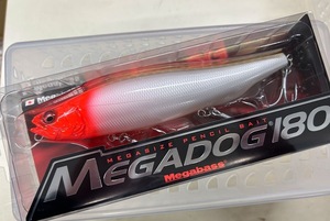 メガバス MEGADOG 180 メガドッグ 180 PM SCALE RED HEAD