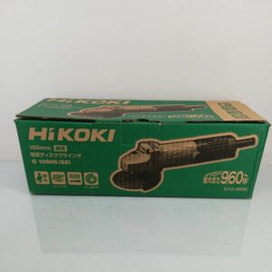 サ)[未使用] HiKOKI ハイコーキ 100mm 細径 電気ディスクグラインダ G10SH5 (SS) ディスクグラインダー A5 100V C723491 960W 管理Y