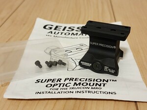 Geissele ガイズリー マウント 実物 Super Precision Trijicon MRO 1.93 中古