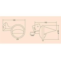 テールランプ 小糸製作所 路肩灯 左 24V B-24L_画像2