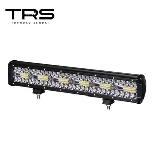 TRS LEDワークランプ 3列120灯 360W 17インチ 12/24V共用 6000K 防水 ホワイト IP67 326015