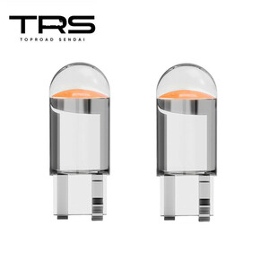 TRS LEDバルブ T10 ウェッジ 24V 360度発光 レッド 2個セット 310132