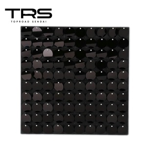 TRS スパンコール 100個 ブラックボードセット 300×300mm ミラーブラック 390134