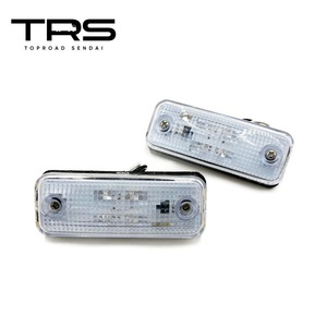 TRS LED4 コンパクトサイドマーカー 12/24V共用 クリア 2個セット 315187