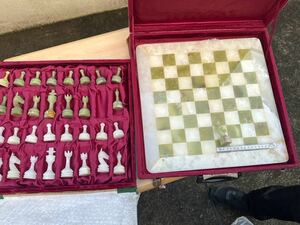 DISCO marble chess set A-2