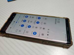 Galaxy Note9 SC-01L ブルー 保護フィルム＆ケース耐衝撃付き SIMフリー SIMロック解除済 一括購入 6.4インチ 6GB 128GB ドコモ DOCOMO