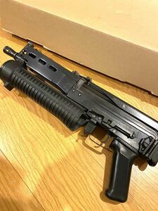 新品PPS PP-19 Bizon (ビゾン・バイゾン) トップ フォールディングストック タイプ 電動ガンエイジング加工