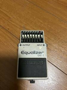 BOSS 　EQUALIZER　イコライザー　GE-7 日本製　ビンテージ