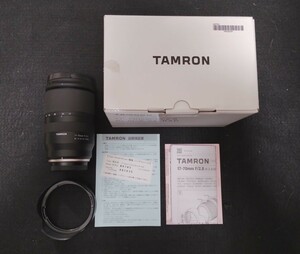 美品■ タムロン TAMRON 17-70mm F/2.8 Di III-A VC RXD Xマウント FUJIFILM メーカー保証あり（購入日：2023/10）
