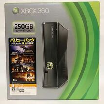 ほぼ未使用 Xbox360本体 250GB バリューパック R9G-00124 リキッドブラック ソフト4本プロダクトコード ゴールドメンバーシップ_画像1