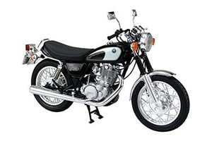 青島文化教材社 1/12 バイクシリーズ No.17 ヤマハ SR400/500 1996 プラモ