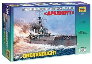 ズベズダ 1/350 イギリス戦艦 ドレッドノート ZV9039 プラモデル