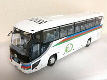 フジミ模型 1/32近江鉄道バス3795(いすゞGALAスーパーハイデッカ)素人組立品_画像7