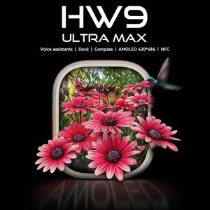 特売　HW9 ULTRA MAX　2.2インチAMOLEDスクリーン　高多機能スマートウォッチ