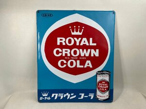 レア！ ホーロー看板 ローヤルクラウン コーラ 洋酒の寿屋 琺瑯 昭和レトロ DECKA23