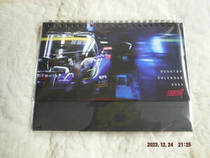 SUBARU スバル　STI　モータースポーツ　2024　卓上カレンダー