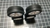 1/24 タミヤ R32 GTR ニスモカスタム付属 タイヤ ホイール 1_画像3