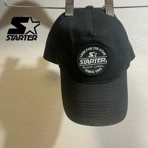 STARTER BLACK LABEL スナップバックキャップ ブラック