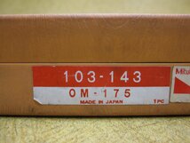 ミツトヨ Mitutoyo 標準外側マイクロメータ 103-143 OM-175 測定範囲150-175mm ケース付 マイクロメーター 測定器 測定工具_画像8