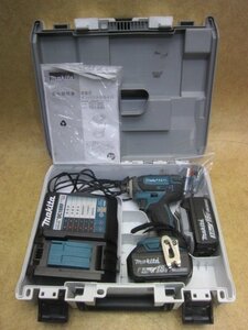 makita マキタ 充電式インパクトドライバ TD149DRFX TD149D 18V 3.0Ah 青 バッテリ2個 BL1830B 充電器 DC18RF コンパクトソケット付