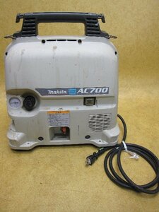 マキタ Makita エアコンプレッサー AC700 5L 一般圧専用 1.27Mpa 吹き出し空気量 70/min コンプレッサー 常圧 動作品 初期不良保証